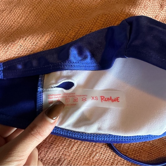 LIKE NEW Shimmer Satin Bikini Set - Picture 10 of 10